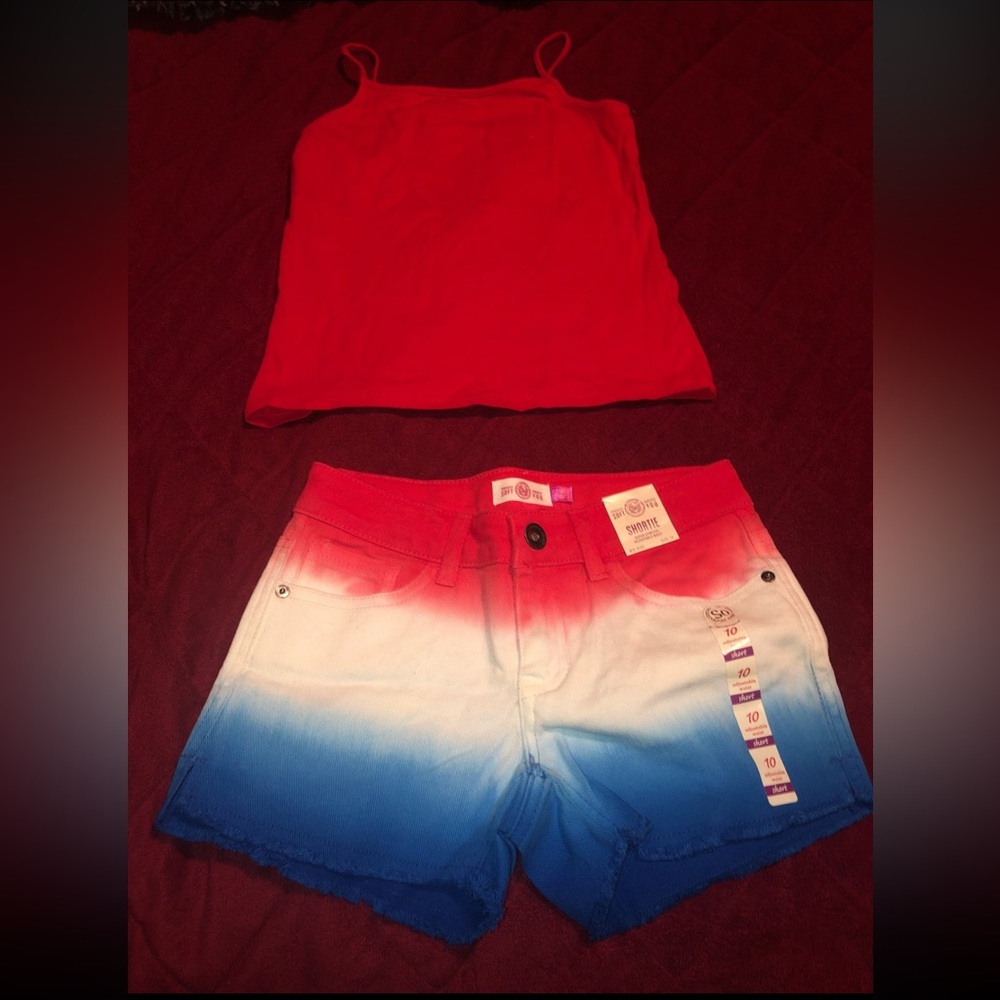 Girls‎ 10/12 perfect for 4th of July